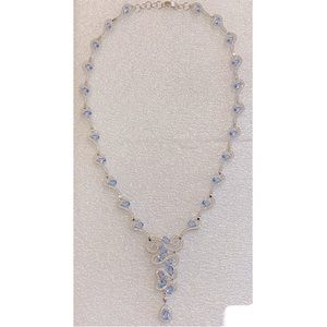 Luxury Tanzanite Necklace (925 silver)